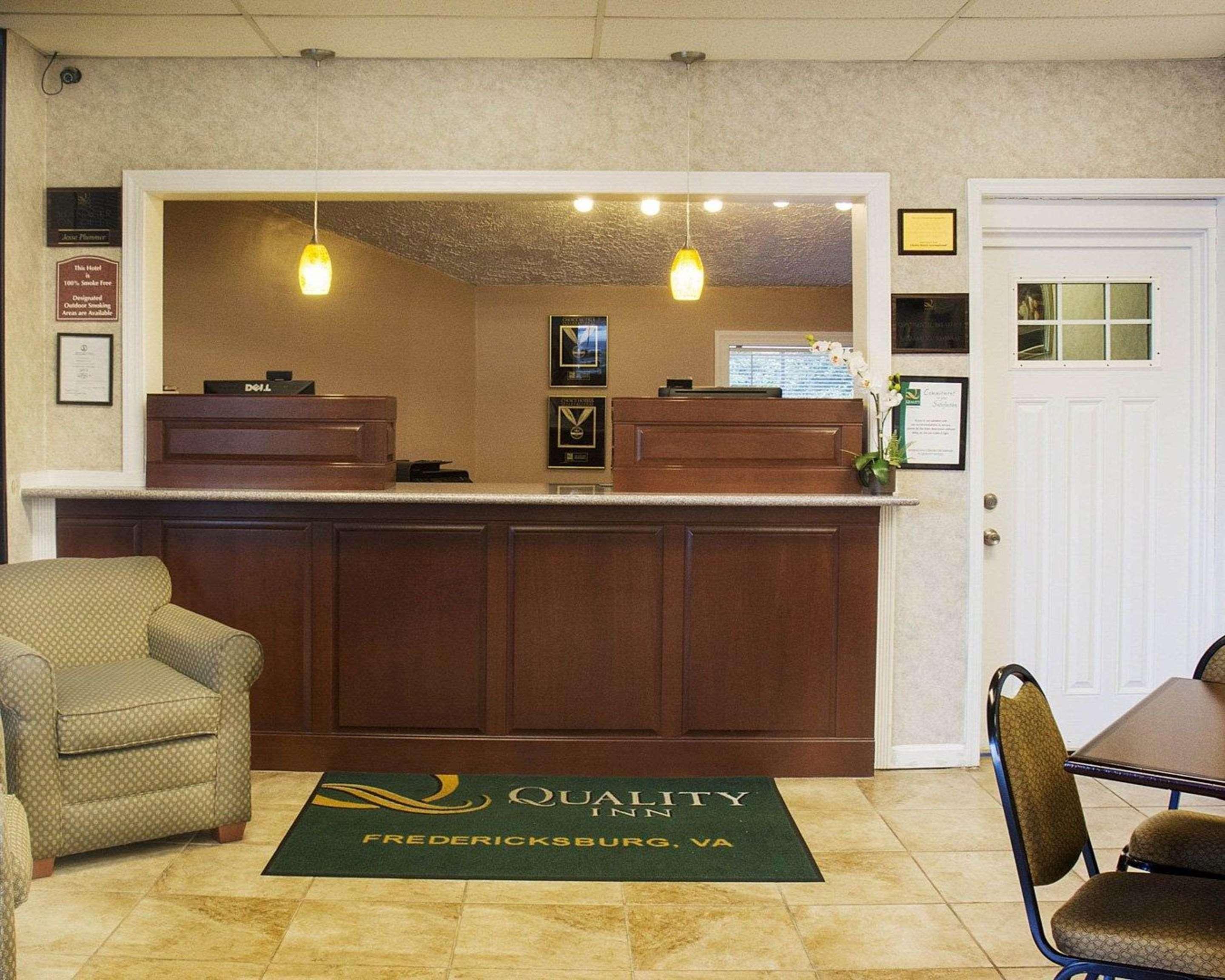 Quality Inn Fredericksburg Near Historic Downtown Exteriör bild