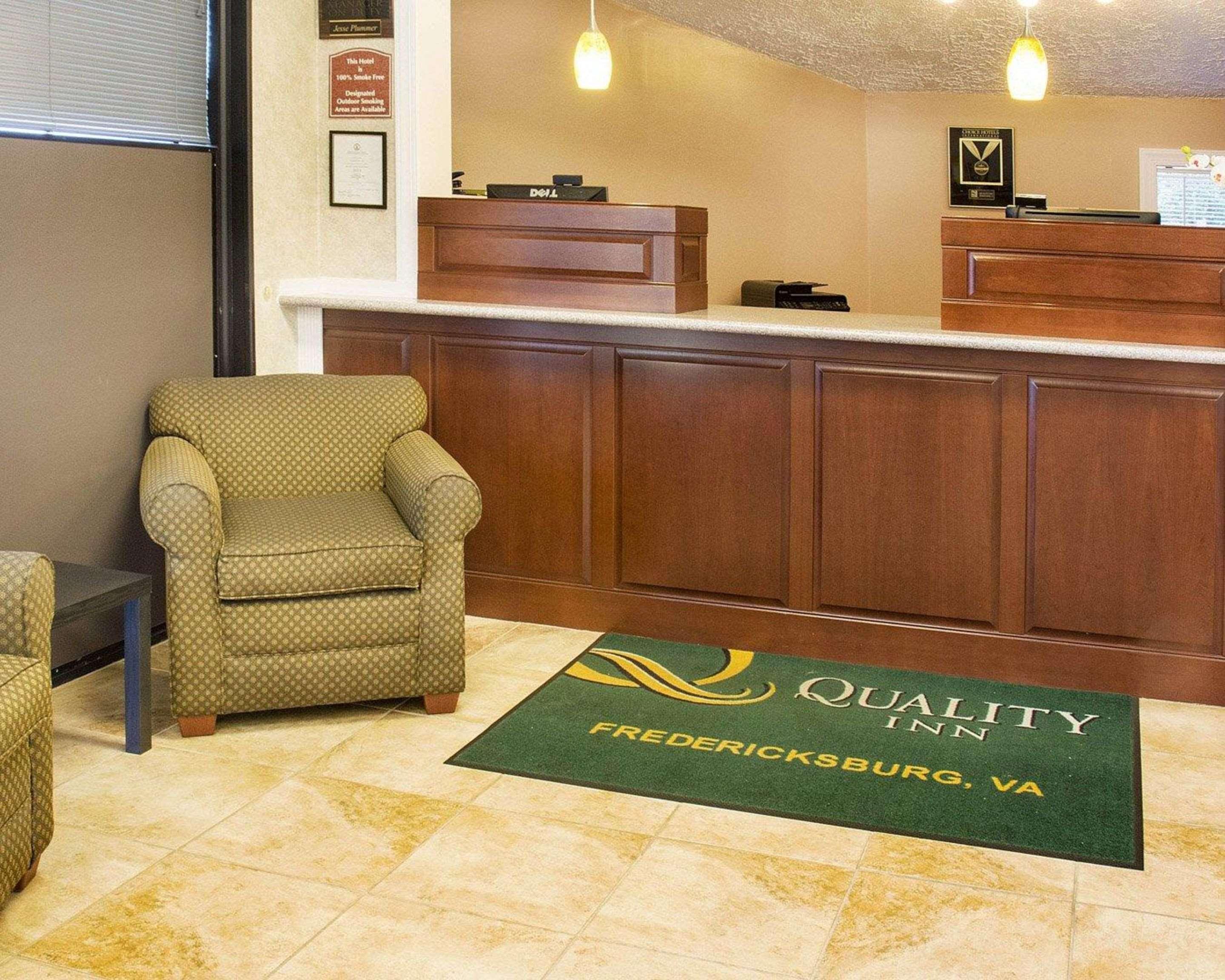 Quality Inn Fredericksburg Near Historic Downtown Exteriör bild